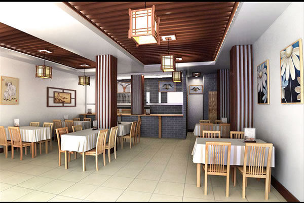 餐飲店面裝修設(shè)計圖片、餐飲店裝修效果圖、餐飲店裝修案例
