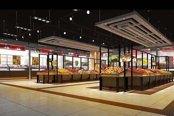大型賣場超市裝修報價是多少錢一平米？