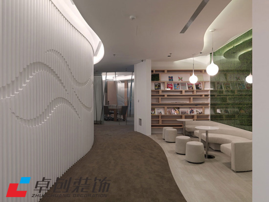 合肥辦公室裝修中接待會(huì)客室裝修如何設(shè)計(jì)？