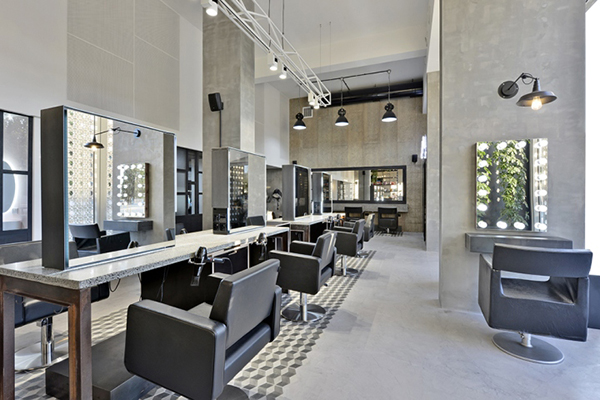 卓創(chuàng)裝飾-在合肥美發(fā)店裝修設(shè)計(jì)成這樣一定受歡迎！