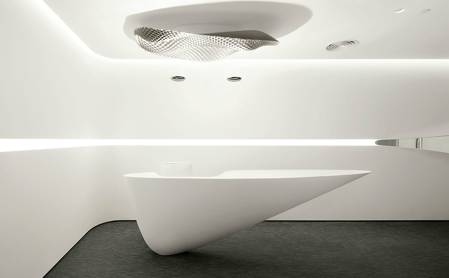 辦公室前臺裝修效果圖