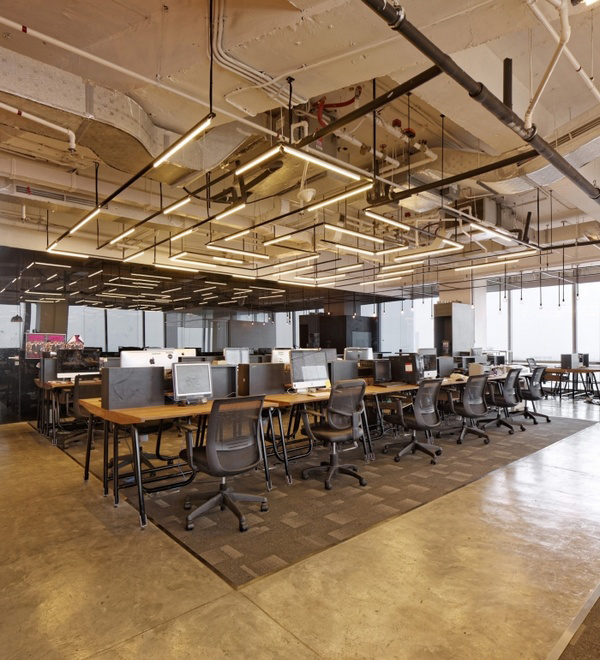 廣告?zhèn)髅焦巨k公室裝修裝潢設(shè)計-卓創(chuàng)裝飾