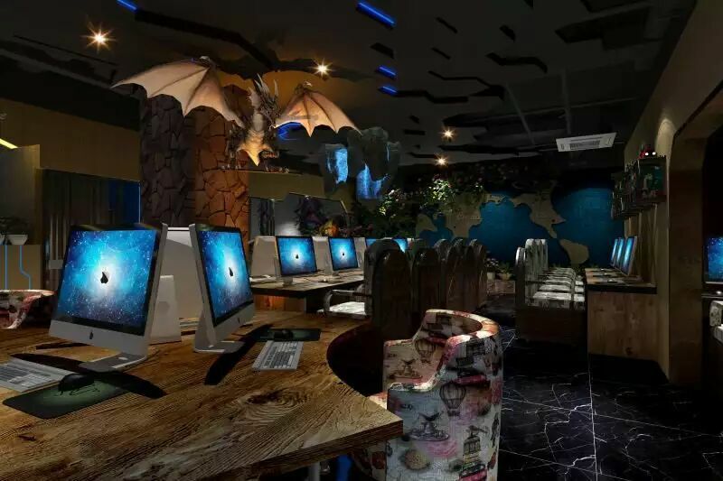 網(wǎng)咖網(wǎng)吧裝修設計案例