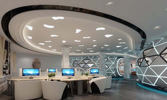 網(wǎng)咖網(wǎng)吧裝修設計案例