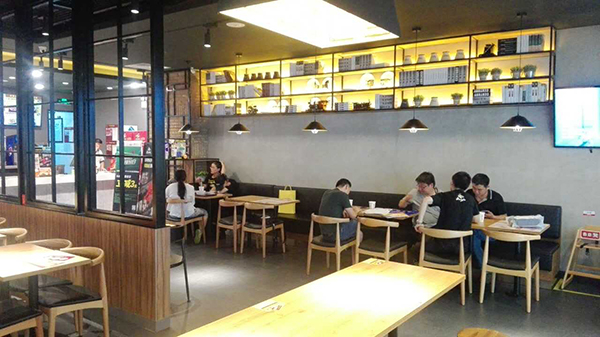 餐飲店面裝修設(shè)計圖片、餐飲店裝修效果圖、餐飲店裝修案例