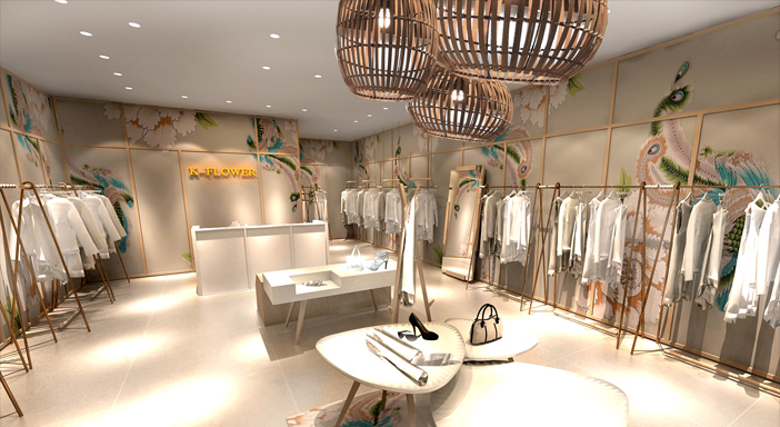 專(zhuān)賣(mài)店裝修設(shè)計(jì)效果圖-卓創(chuàng)裝飾