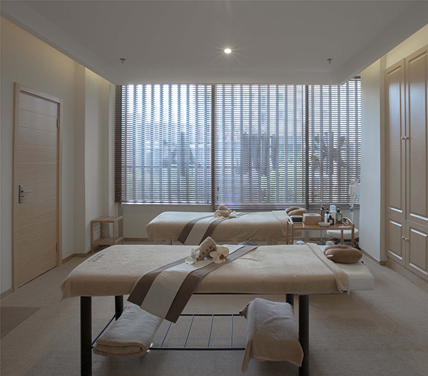 休閑風格美容院裝修用什么顏色的墻紙好？