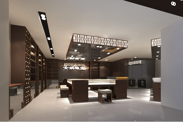 珠寶翡翠店裝修設(shè)計效果圖